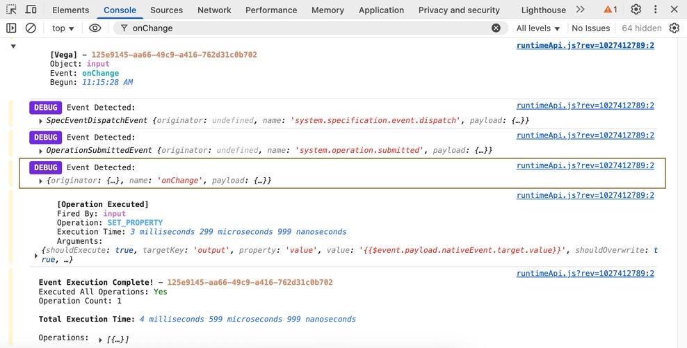 A static image displaying the DevTools Console.