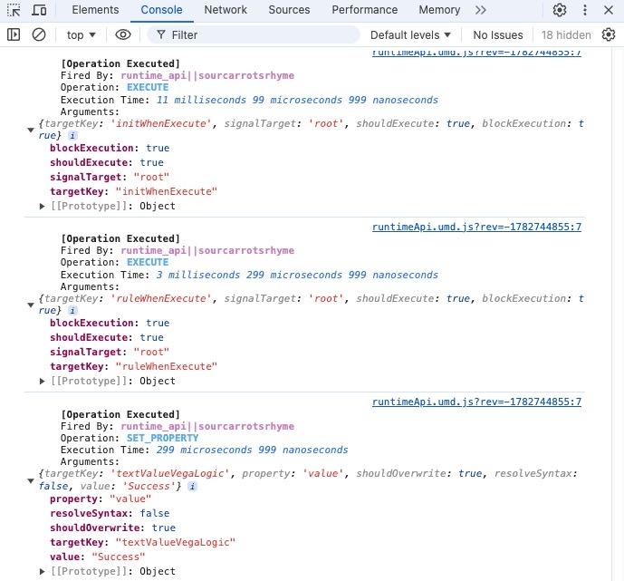 A static image displaying the Express View Console.