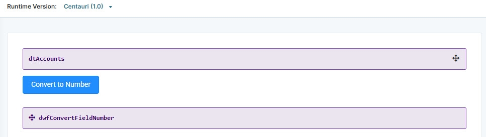 A static image displaying the completed configuration in the Module Builder.