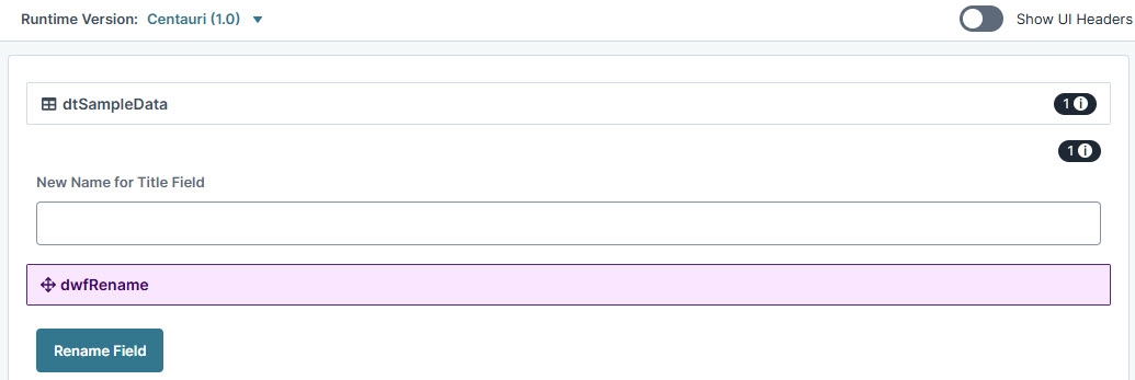 A static image displaying the completed configuration in the Module Builder.