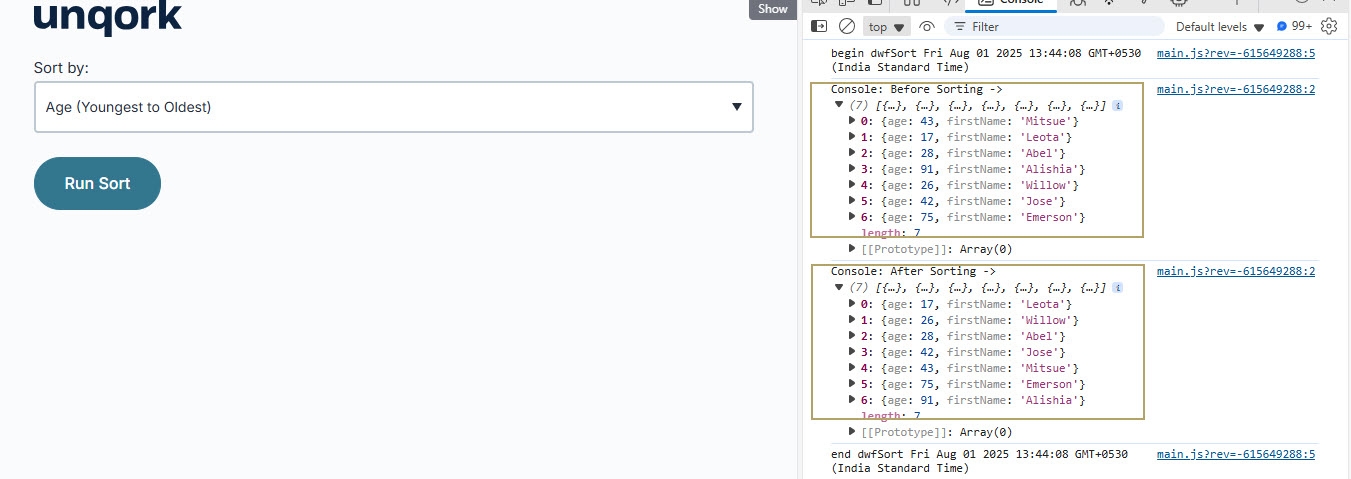 A static image displaying the configuration in the Preview Page.