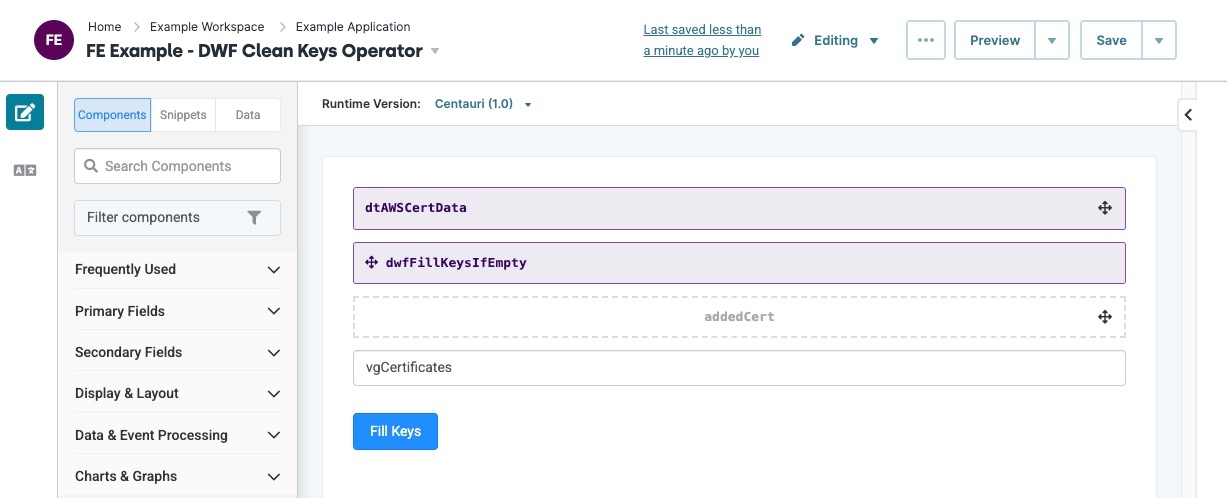 A static image displaying the Module Builder.