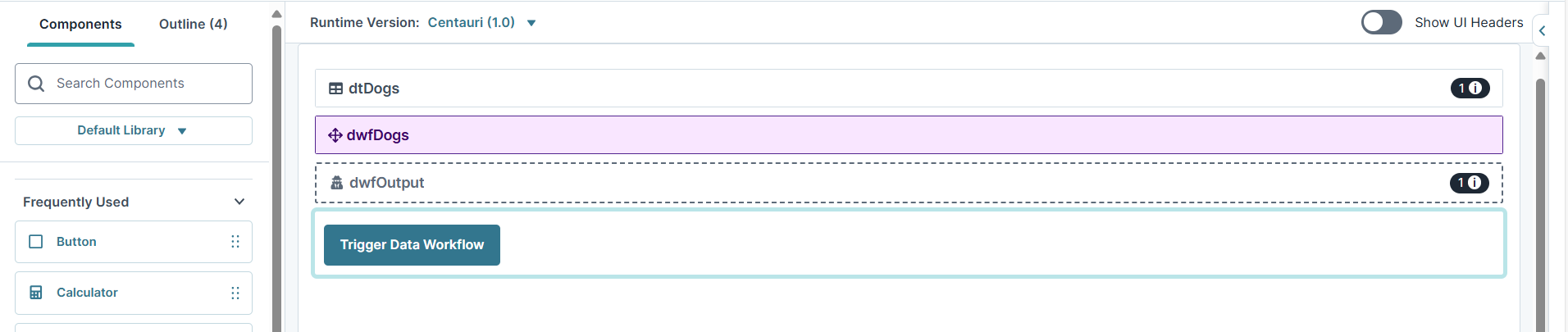 A static image displaying the completed configuration in the Module Builder.