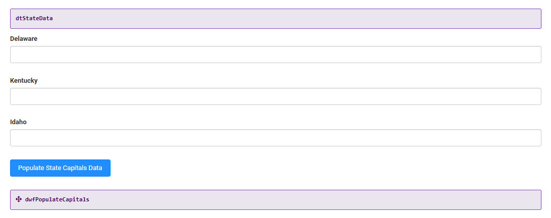 A static image of the final configuration of the Output Operator _group setting.