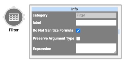 A static image displaying the Data Workflow component's Get Operator icon and configuration window.