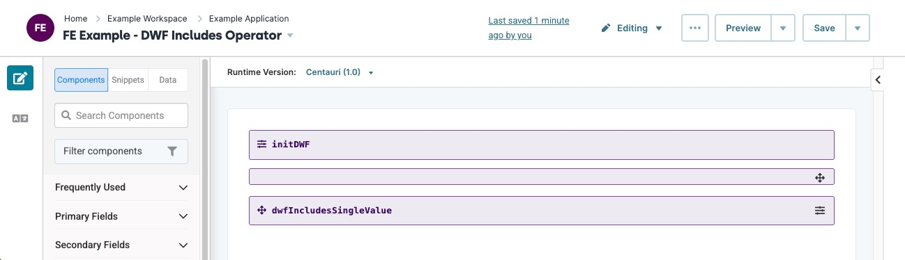 A static image displaying the completed module's components.