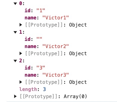 A static image displaying a parsed JSON string in Express View.