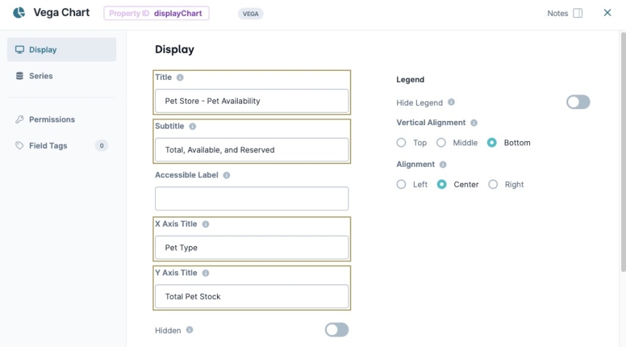 A static image displaying the Display settings.