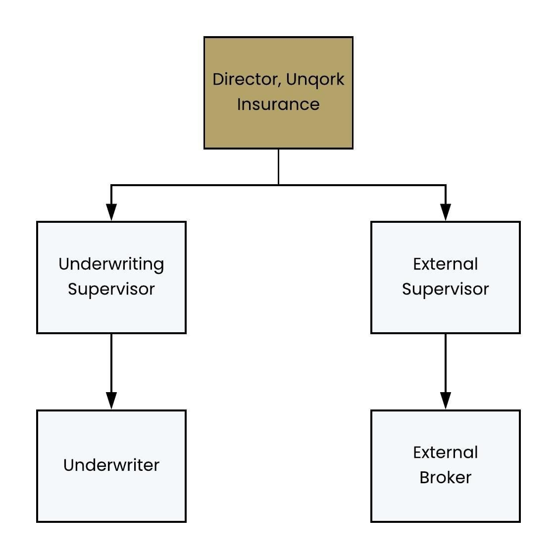 A static image displaying adding roles to Unqork insurance group.